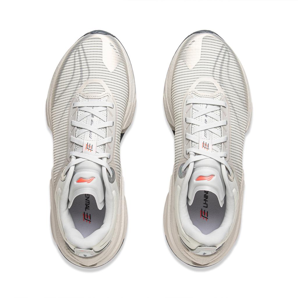 Li Ning Absolute Shadow 3 Essential Running Shoes Men Sneakers White Black ARRV003-18