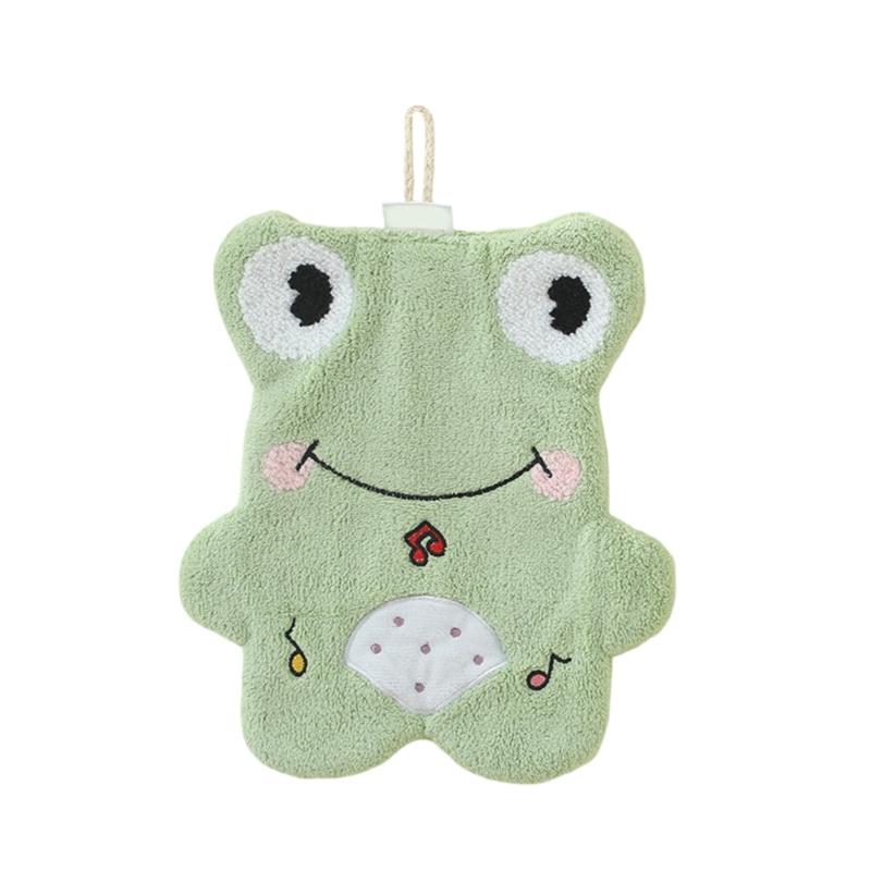 Animal Lover Essential Soft Corals fleeces Hanging Hand Towel Fast Absorbing and Easy to Cleans for Bathroom Kitchen