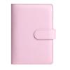 Taccuino A6 in Pelle PU Macaron: Pianificatore Finanziario Familiare con Tasca con Cerniera e Spazio per Contanti