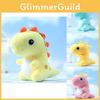 Soft And Cuddly Mini Dinosaur Plush Toy Ideal For Bag Decoration And Party Favors