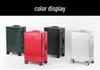 Aluminum-Magnesium Alloy Trolley Case: Universal Wheeled Luggage in 20”, 24”, 26”, 29” for Men and Women—Hard Shell Travel Suitcase