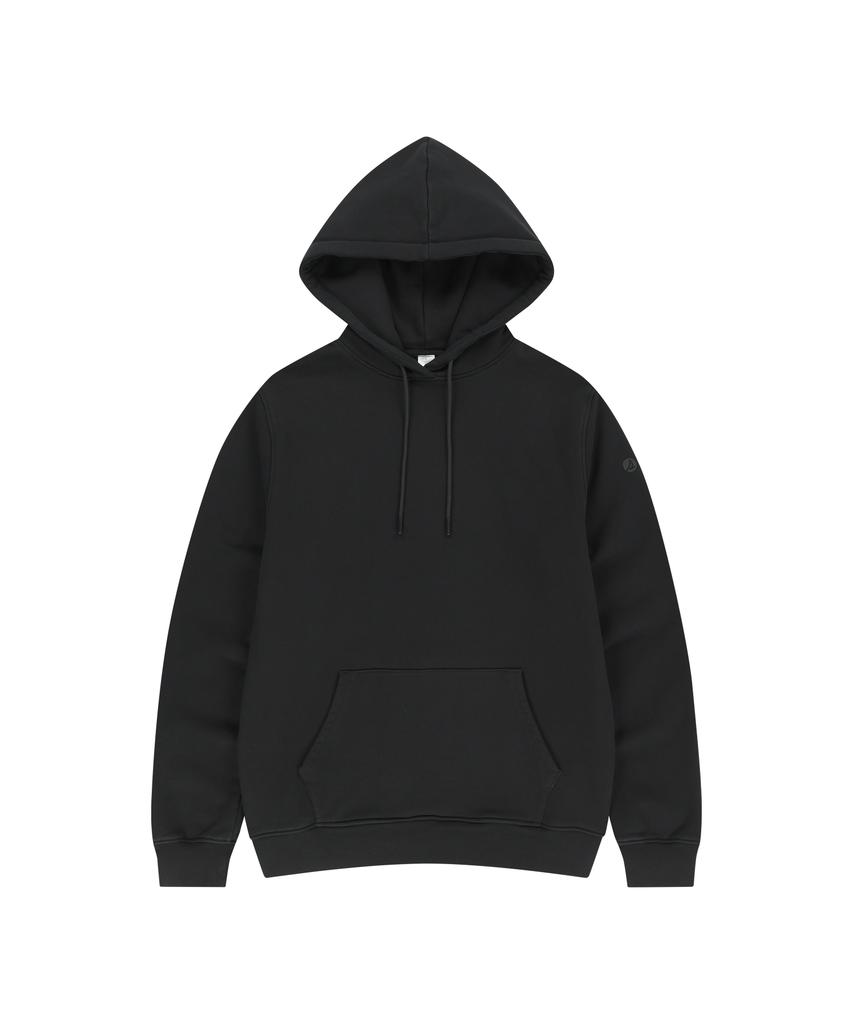 Men'S Basic Hoodie Sweatshirt_Black [Spri_0003]