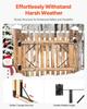 Gate Corner Brace Bracket 2 Sets Anti Sag Gate Frame Hardware Kit Iron