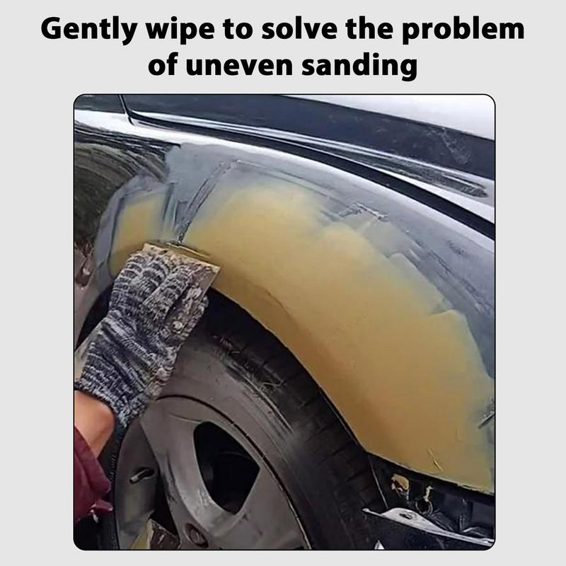 Black Guide Coat Powder Leak-Proof Black Guide Coat Powder Multipurpose Dry Guide Coat Powder With Handle For Car Wood Polishing