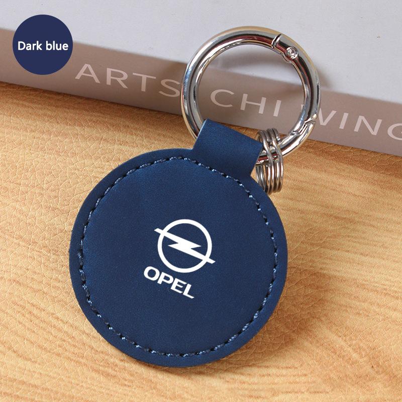 

New Leather Car Keychain Keyring Auto Interiors Anti-Loss For Opel Astra Adam Vectra H G J Corsa D C Zafira A DX Accessories