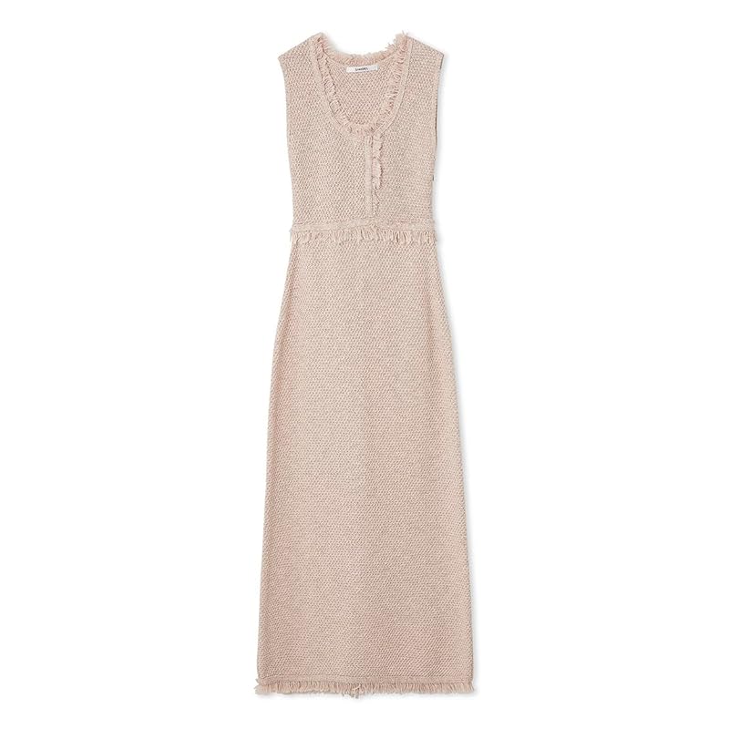 

[Sneijder] tweed knit SWNO251097 ladies PNK