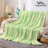 Mint Soft Wave Texture Flannel Blanket Warm Soft Halloween Christmas Decorative Couch Warm Cozy All-Season Gift