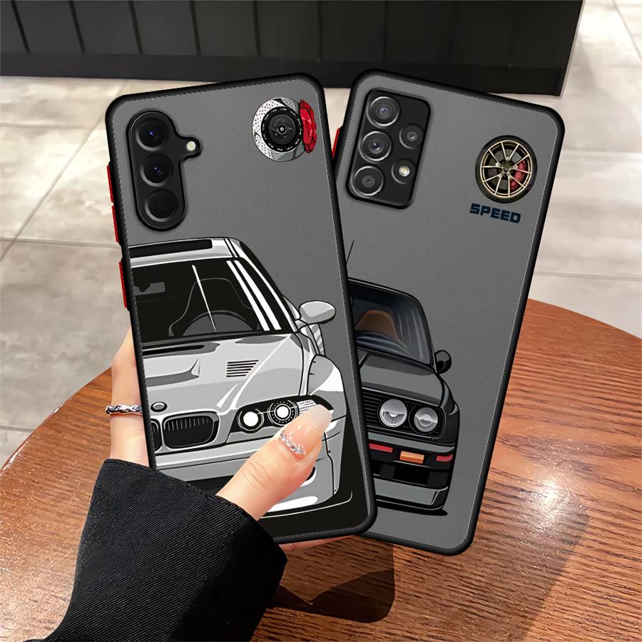 Sports Cars Case for Samsung Galaxy A05 A06 A50 A30 A20 A12 A16 A70 A02 A03 A11 A15 A13 Soft Cover