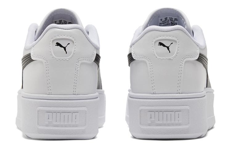 Women's Sneakers Puma Wmns Karmen Leather 'White Black'