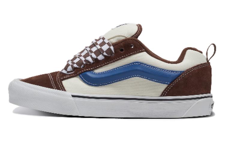 Vans Knu Skool Mega Check Potting Soil VN0009QCDMV 37