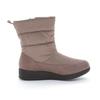 EVE Snow Cold Function with Size Cm Women's Boots, Weather, Waterproof, Non-Slip, Grip, Zipper, FGL113, Mocha, 24.0
