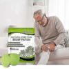 3X Knee Pain Relief Patches, Knee Heat Patches,knee Cervical Plaster Warming Herbal Plaster Wormwood Heat Patches Relief Of Back, Neck, Shoulder Pain