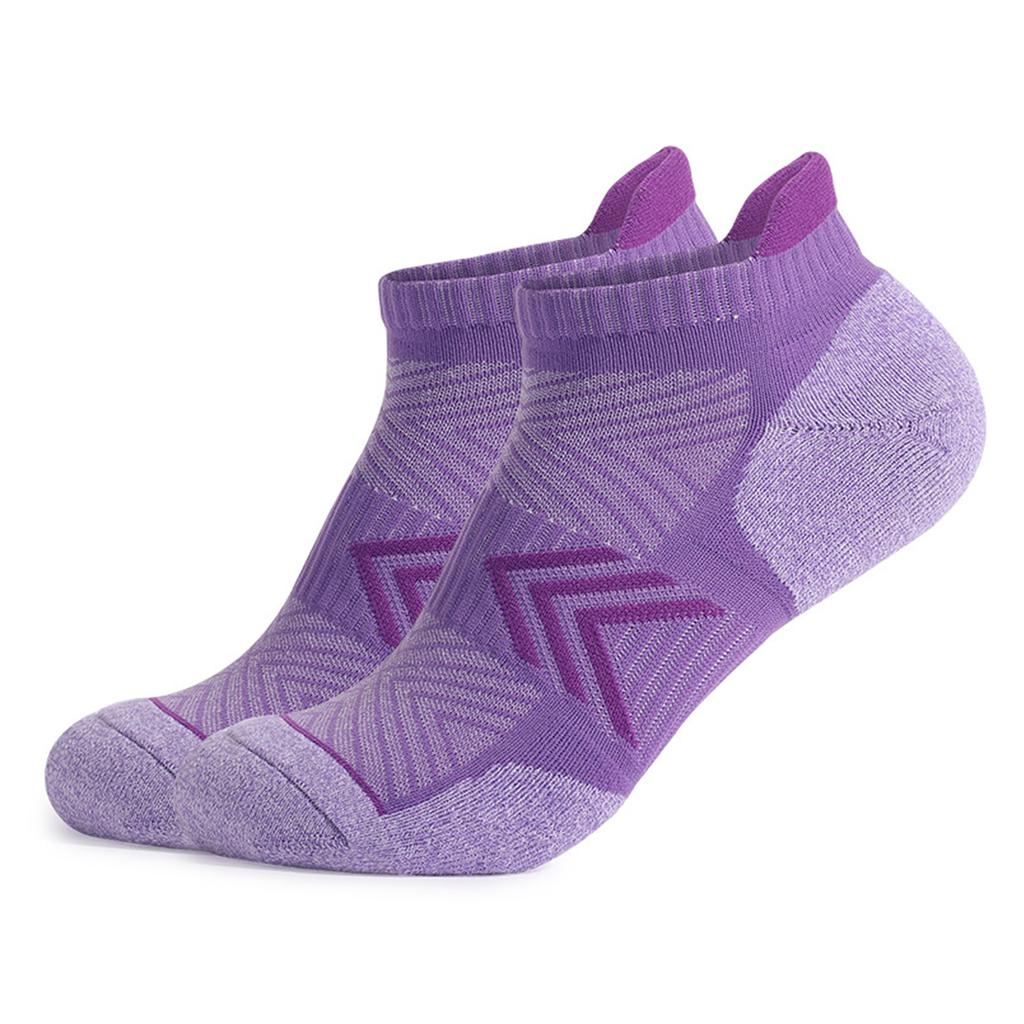 Women"s Running Socks Padded Sports Socks Ankle Socks Breathable Cotton Socks