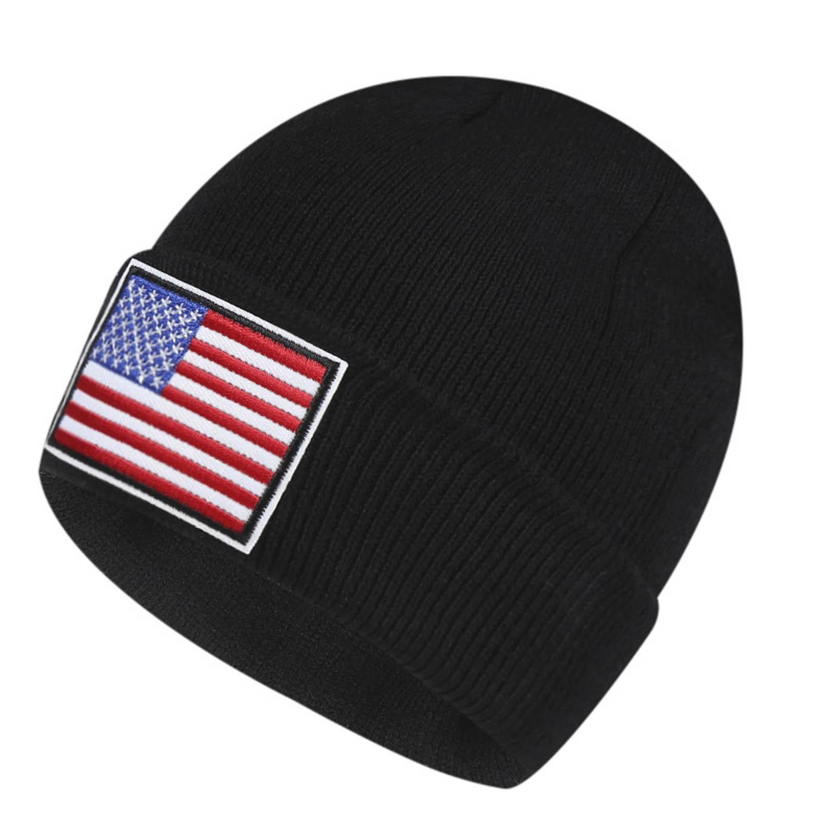

Unisex Women Mens Knitted Winter Warm Oversized Ski Slouch Hat Cap Baggy One Size чорний