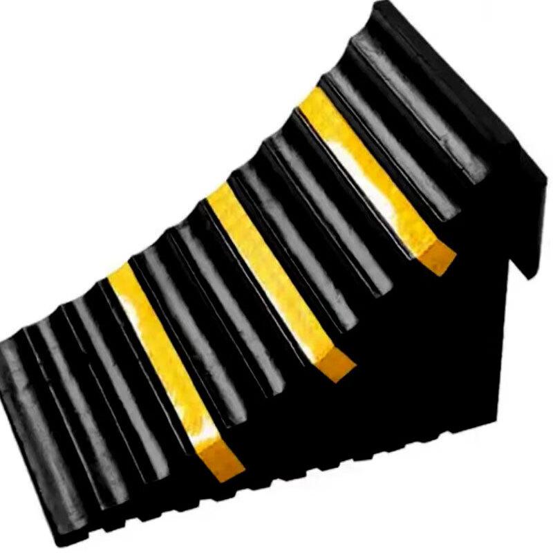 Heavy-Duty Portable Rubber Wheel Chock