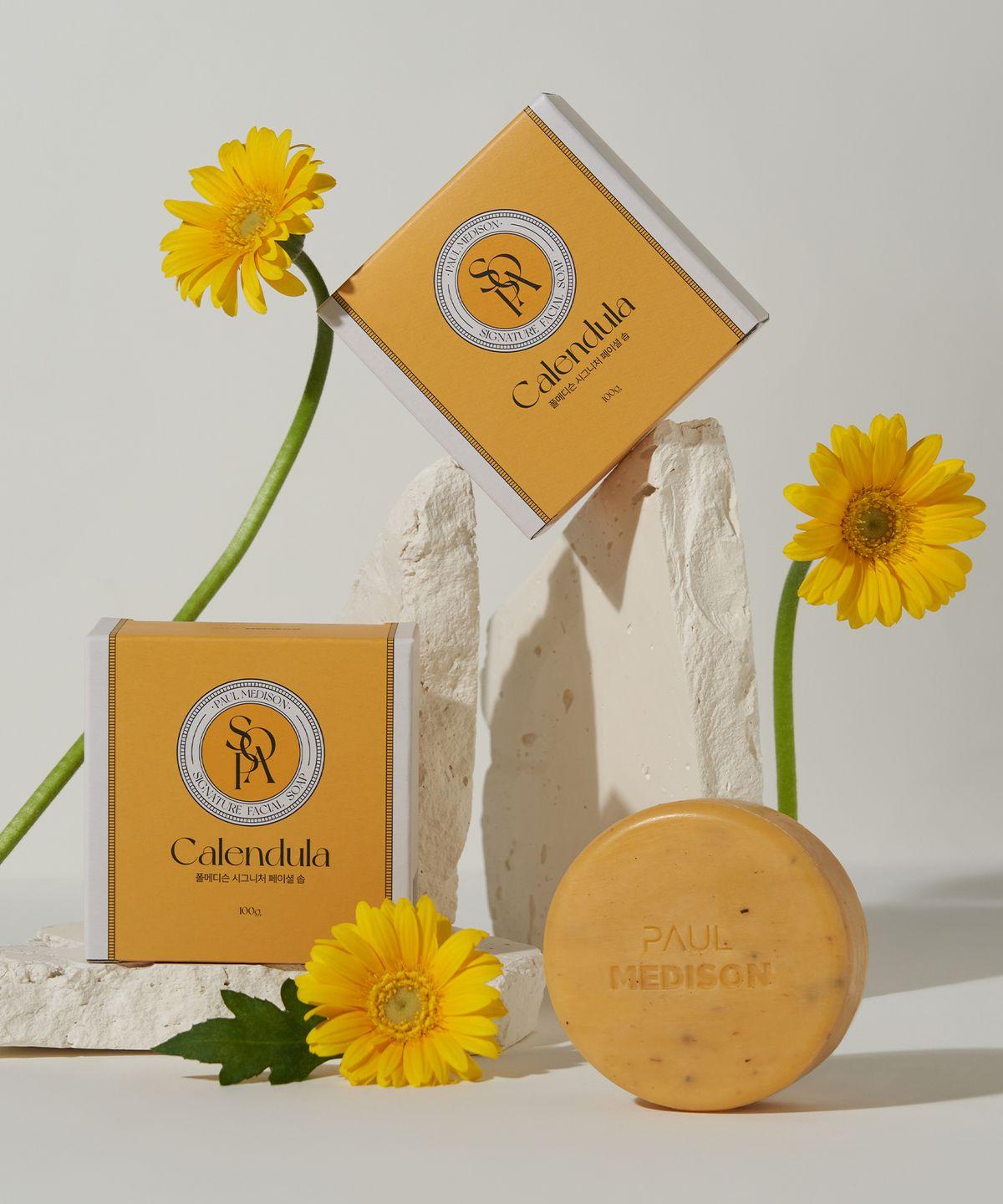 Signature Calendula Soap 100g x 3