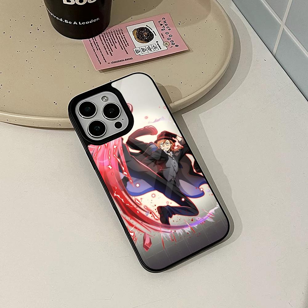 Bungo Stray Dogs Phone Case for Iphone 17 16 15 14 Air 13 12 11 Pro Max Mini Plus Fundas Shell PC+TPU Cover