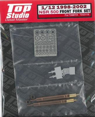 Top Studio Front Fork Set Honda NSR 500 Tamiya TD23118 1998-2002 1/12