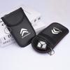Leather Car Key Case Signal Blocker Bag Shielding Pocket For Citroen C1 C2 C3 Grand C4 Picasso C4L VTS C-ELYSEE DS Accessories aje256
