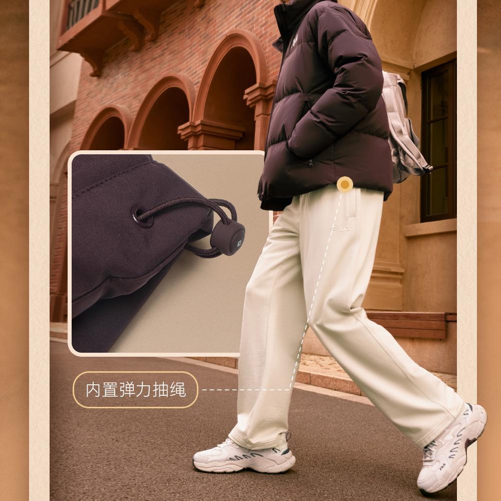 New FILA Down Jacket Unisex Sandalwood Brown F51M449904F-BN