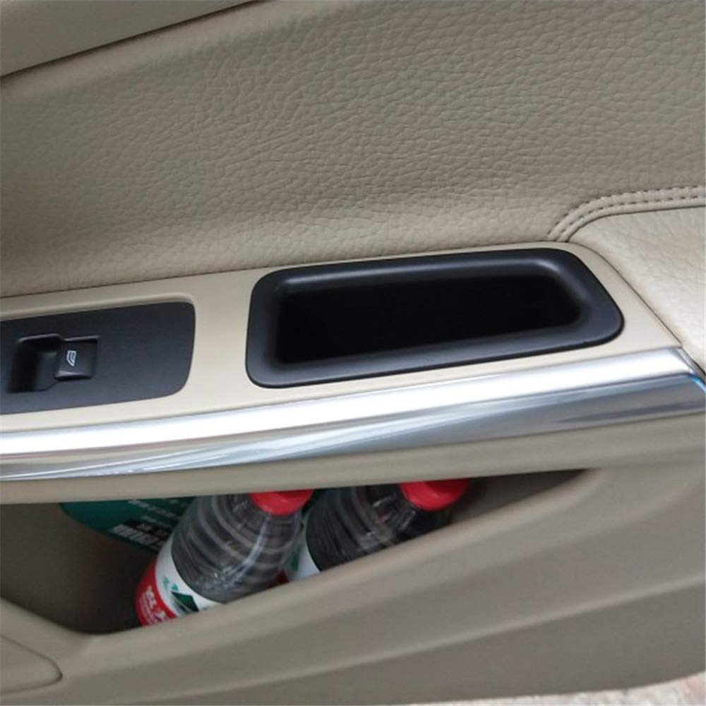 Front Door Storage Box with Plastic Covers for Rims with Volvo V60 and Volvo S60 Two-Piece Box/Trinket (Compatible (1st Generation) 2011-2017 (2nd
