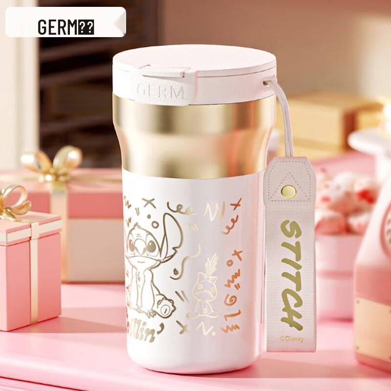 

Germ Dual-Drink Stainless Steel Thermos with Straw - 440ML