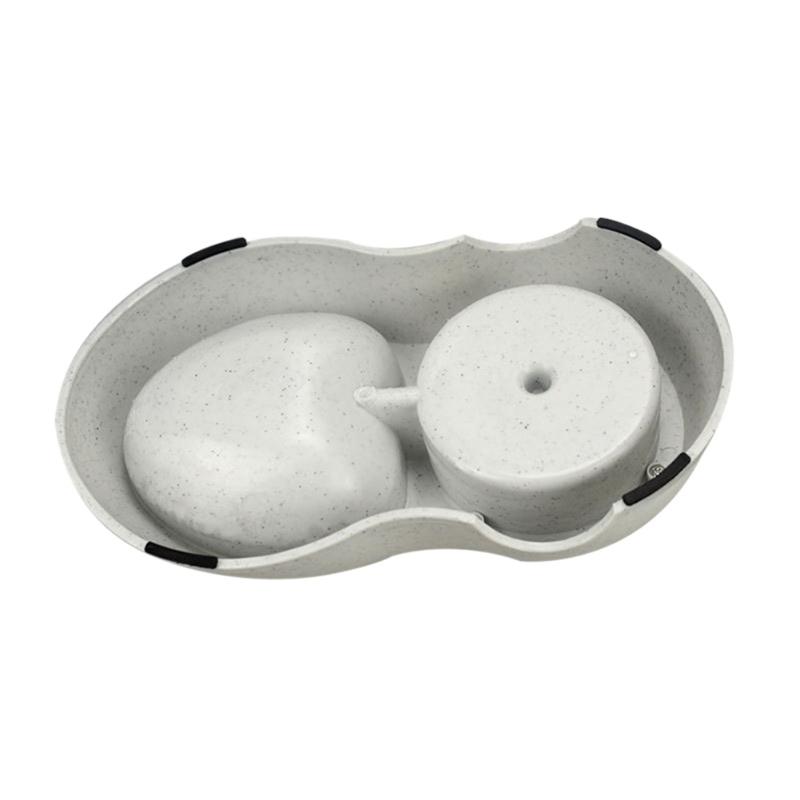 3.8L Automatic Dog Cat Feeding Bowls Pet Food Bowl Dog Water Dispenser Pet Waterer Feeder Bowl Large Capacity Cat Water Fountain