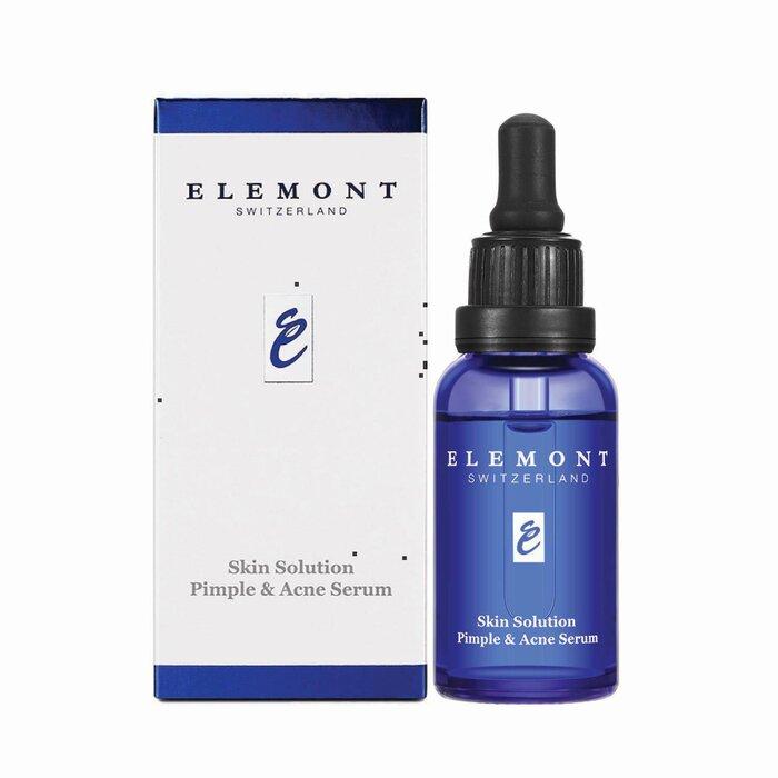 Elemont Skin Solution Pimple & Acne Serum (Acne, Exfoliant, Pore Minimizing, Blackhead Removing, Oil Controlling) (E30Ml) E801