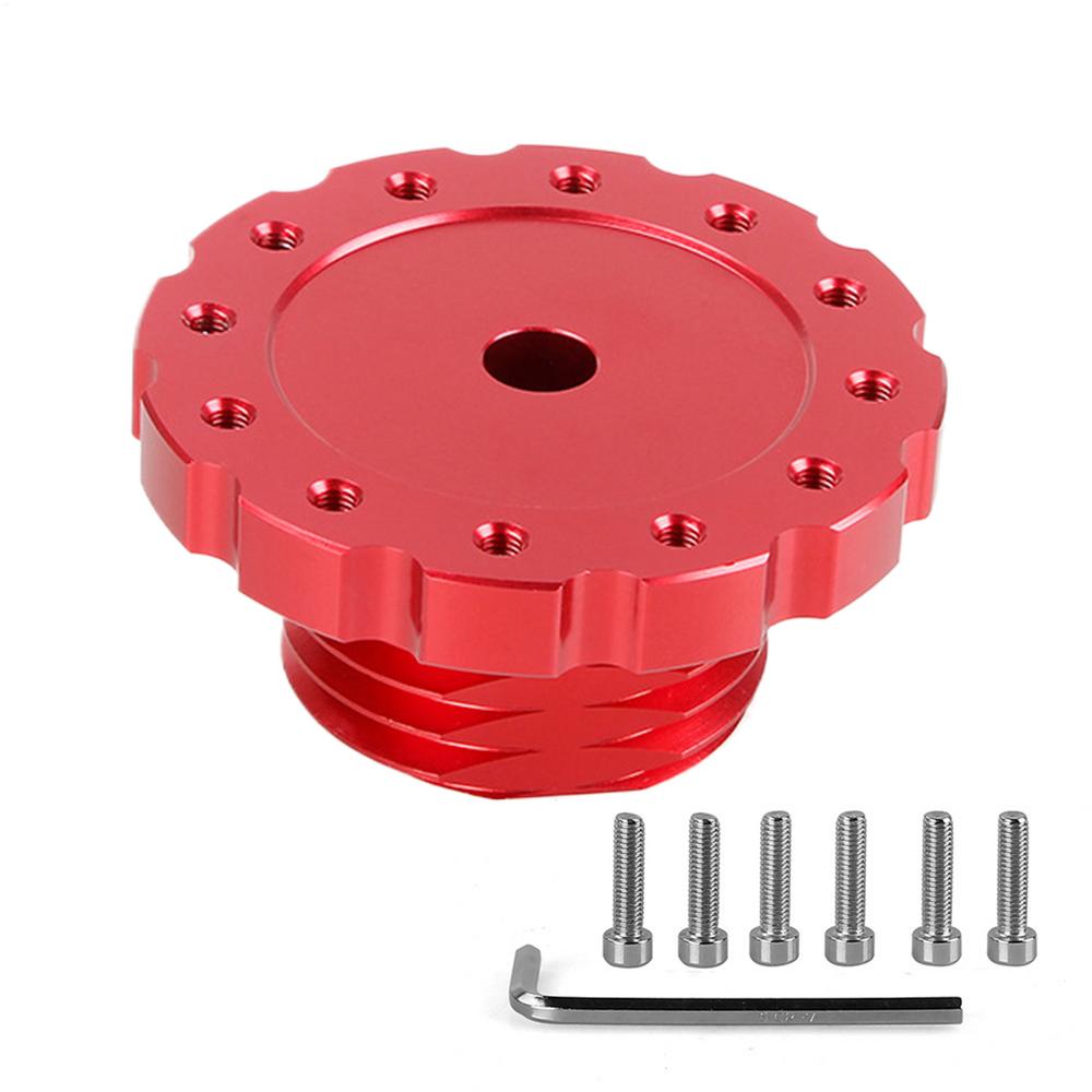 Aluminum Game Steering Wheel Adapter Connection Forthrustmaster TX T300 T500 TS Red Or Black Quick Release Steering Wheel Hub