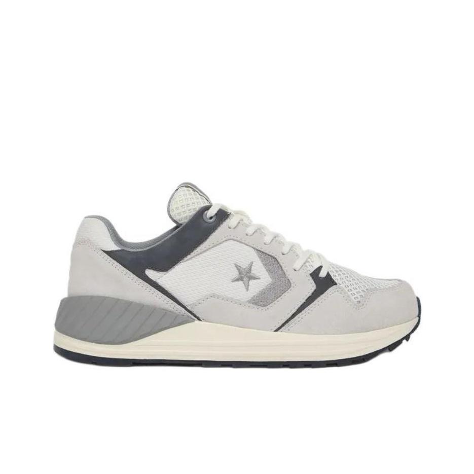 Converse Wave Trainer Quasi Grigio Bianco Vintage Sneakers Unisex A12837C