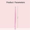 Double Ended Nail Art Tweezers Stainless Steel Tweezers Precision Tweezers for Crafts Rhinestone Picker Tool