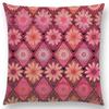 New Colorful Geometric Patterns Moroccan Lattice Mosaic Hexagon Stars Hearts Flowers Pretty Car Cushion Cover Sofa Throw Pillow