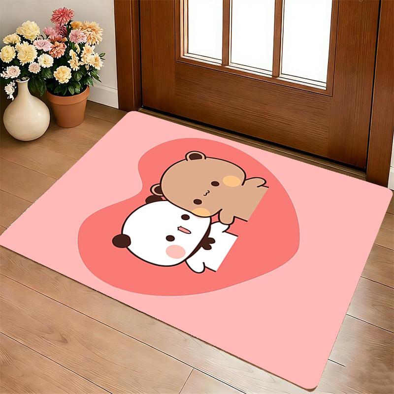 Bear Love Living Room Nonslip Area Rug Soft Carpet For Bedroom Game Playroom Sofa Office Home Decor Doormat Christmas Gift C9261805