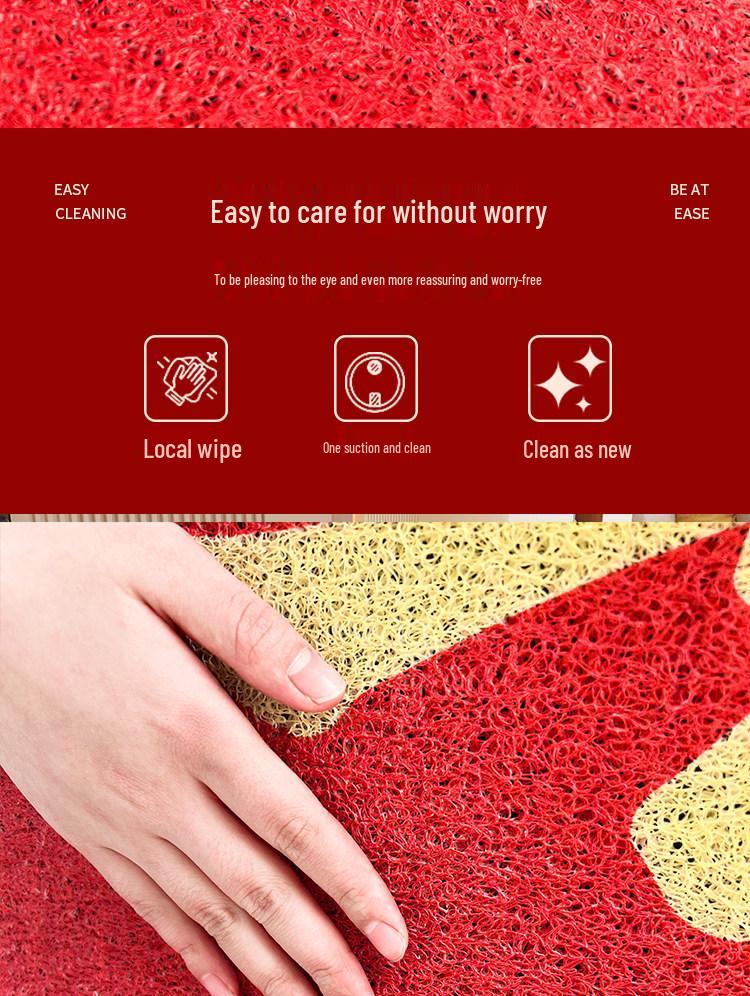 Cartoon Door Mat: Sand Scraper, Wear-Resistant, Anti-Slip, Easy-to-Clean