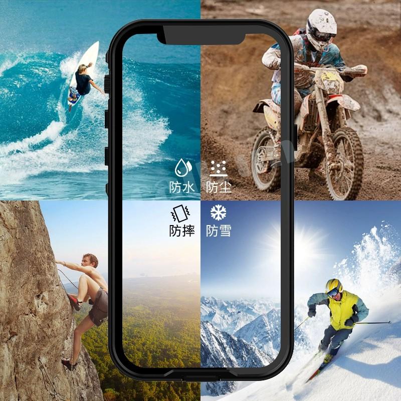 Waterproof IPhone 16 Pro Max Case IP68 Outdoor Shockproof TPU Cover 17 15 14 13 Series