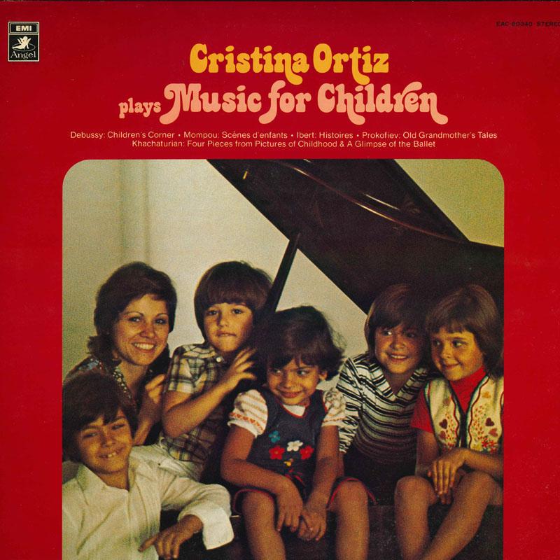 

LP Record CRISTINA ORTIZ Chiisana shiroi donkey EAC80340 ANGEL Japan Childrens Used