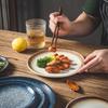 Japanese Style Ceramic Shallow Dinner Plate