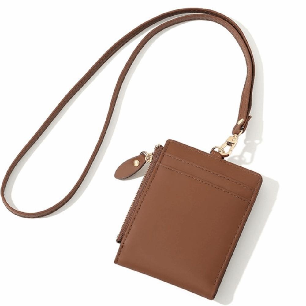 Small Neckband Wallet Korean Style Multi-Functional Wallet Simple Card Case  Ladies