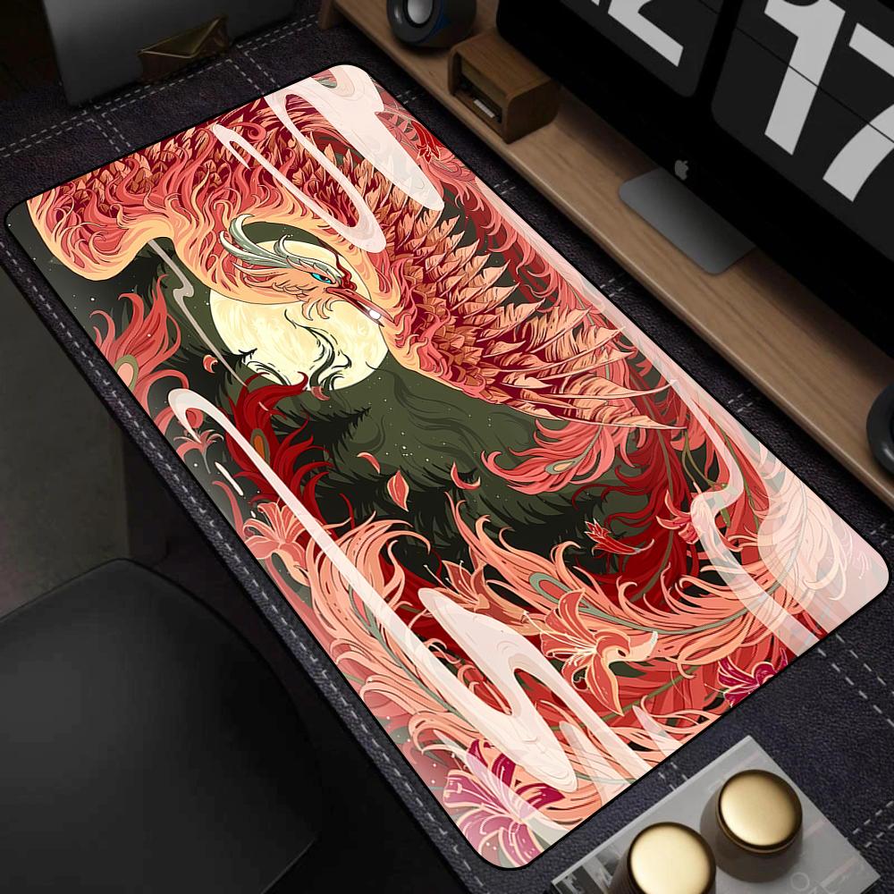 Dragon Mouse Pad Desk Mat Office Rug Mouse Mat Mause Pad Xxl totem Big Mousepepad Gaming Accessories Mausepad Deskmat 1200x600