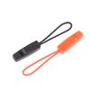 3Pcs Multifunctional Outdoor Survival Whistle Zipper Head Diy Sewing Accessories Wild Field Emergency Signal Cord Pullers