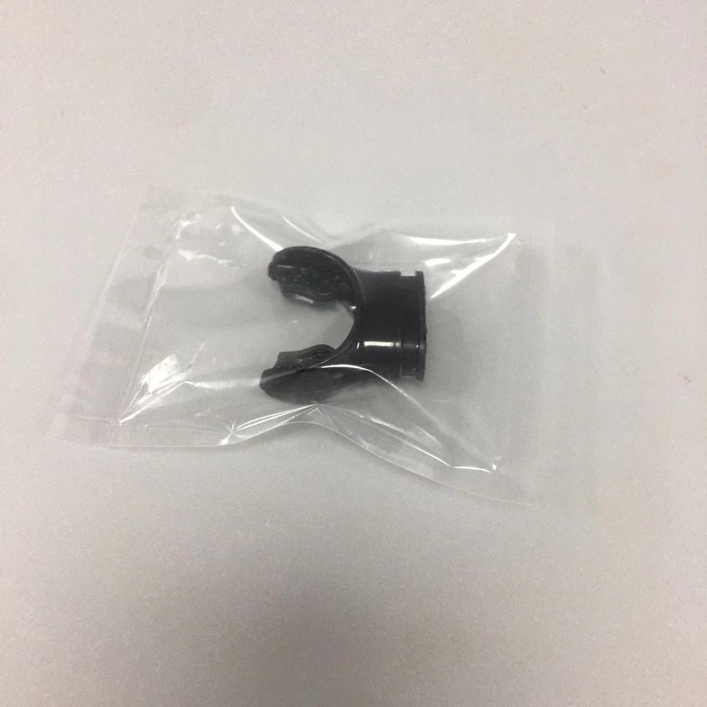 Liquid Silicone Snorkel Mouthpiece with Heat-Sealed PVC Bag Packaging
