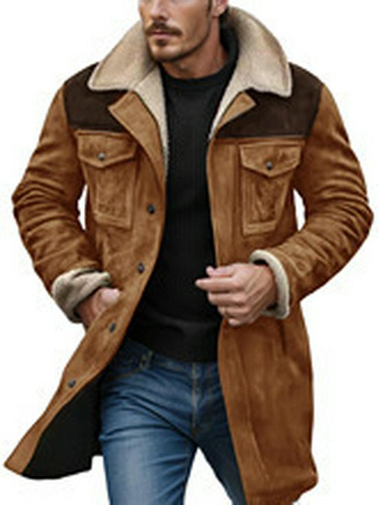 2025 Men’s American Retro Jacket: Warm & Stylish for Autumn/Winter