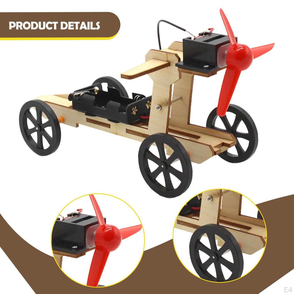 Car Building for Kids Interactive Physics Science Teaching Experiment Beginners