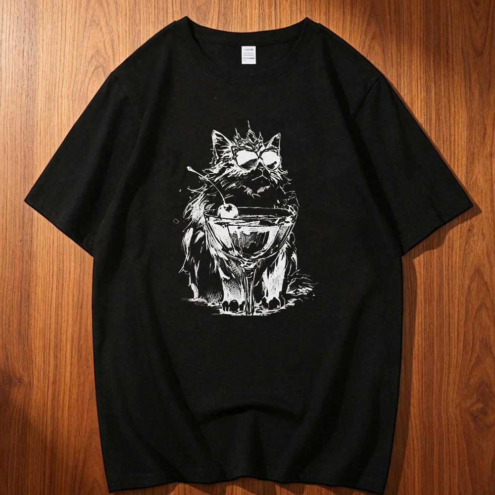 Dungeon Crawler Carl cotton t shirt teen Grunge Punk harajuku  University anime Pastel t shirt Breathable Pop Culture streetwear