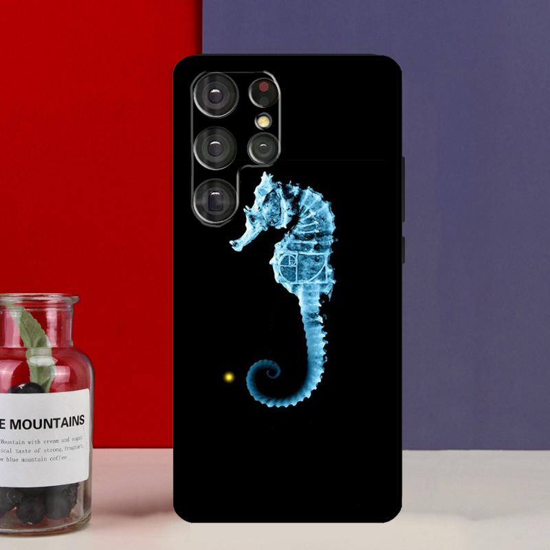 Starfish Seahorse Pattern Funda Case For Samsung Galaxy S25 Ultra S9 S10 S20 S21 S22 Plus S23 Ultra S24 FE Phone Cover