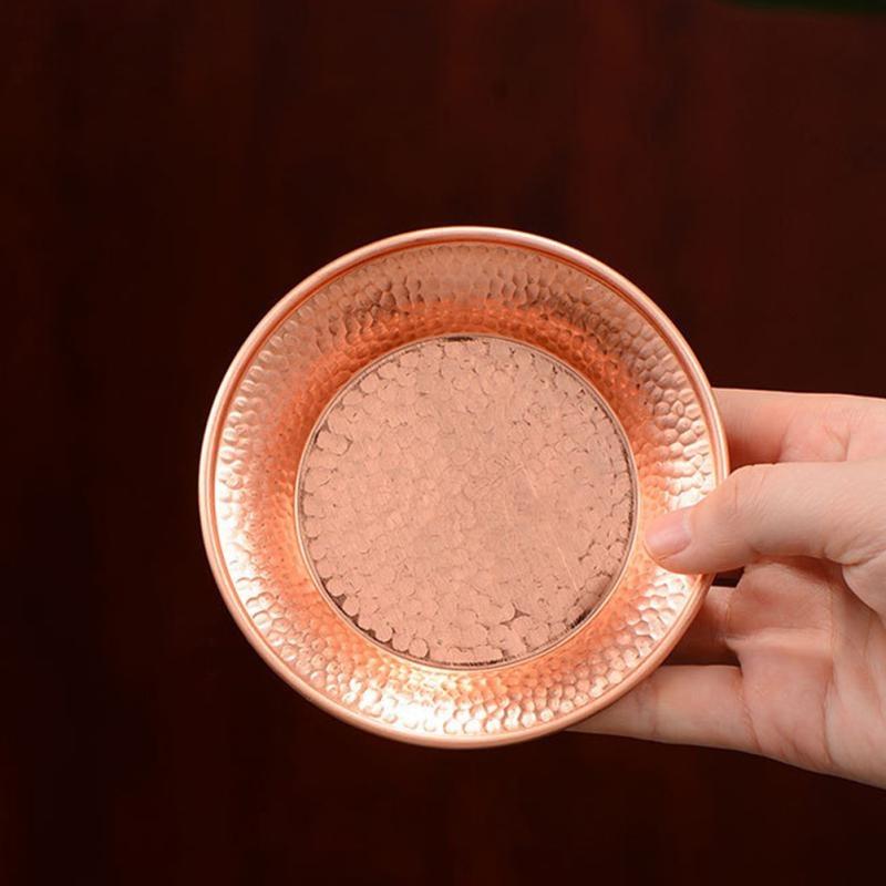 Tavă tibetană de uz casnic cu apă Decor Urlis pentru decorare Bol pentru ofrandă sfântă din cupru indian