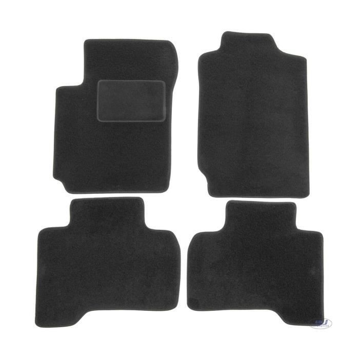 J&J AUTOMOTIVE | Tapis De Sol Noir Velours Sur Mesure Pour Suzuki Grand Vitara 2005-2015