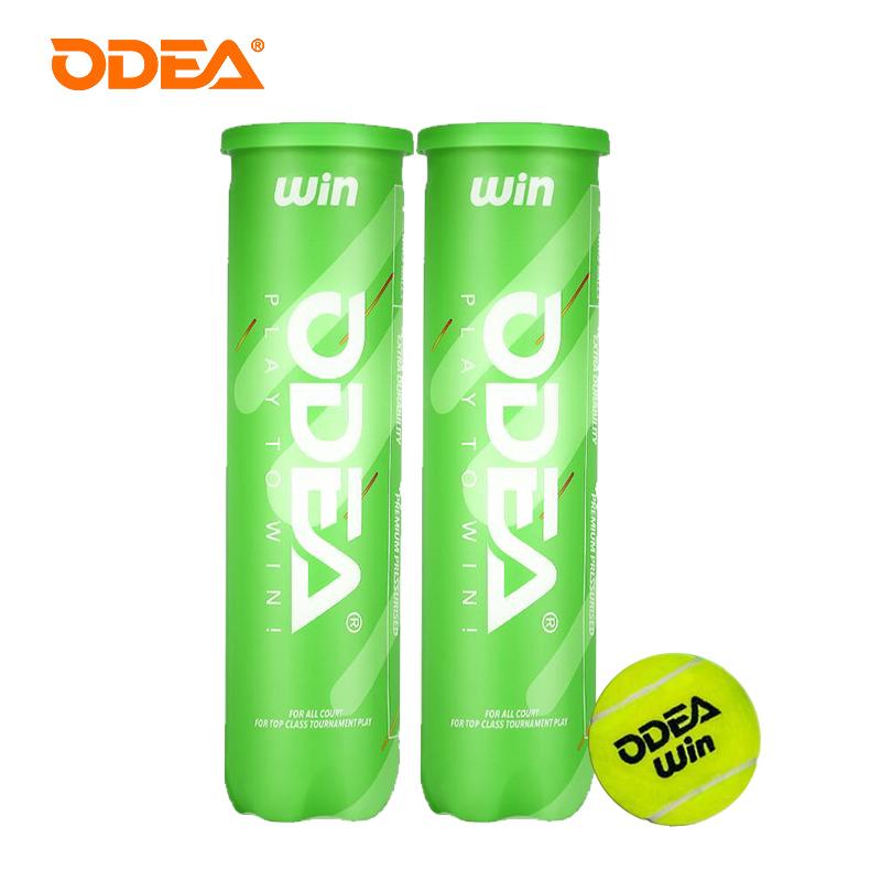 Tennisbollsburkar ODEA Professionell Ullfilt Gummi ITF Godkänd Elasticitet Tävling Träning Tennis Cricketboll