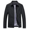 Men's 2024 Spring/Autumn Thin Coat: Middle-Aged Business Turn-Down Collar Casual Jacket, Dad Outfit.