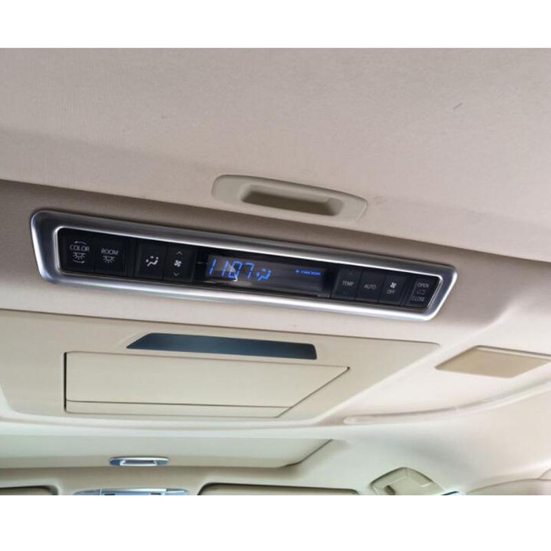 Car Rear Back Roof Upper For Toyota Alphard Vellfire 2016 2017 2018   Air Vent Outlet Switch Adjustment Button Frame